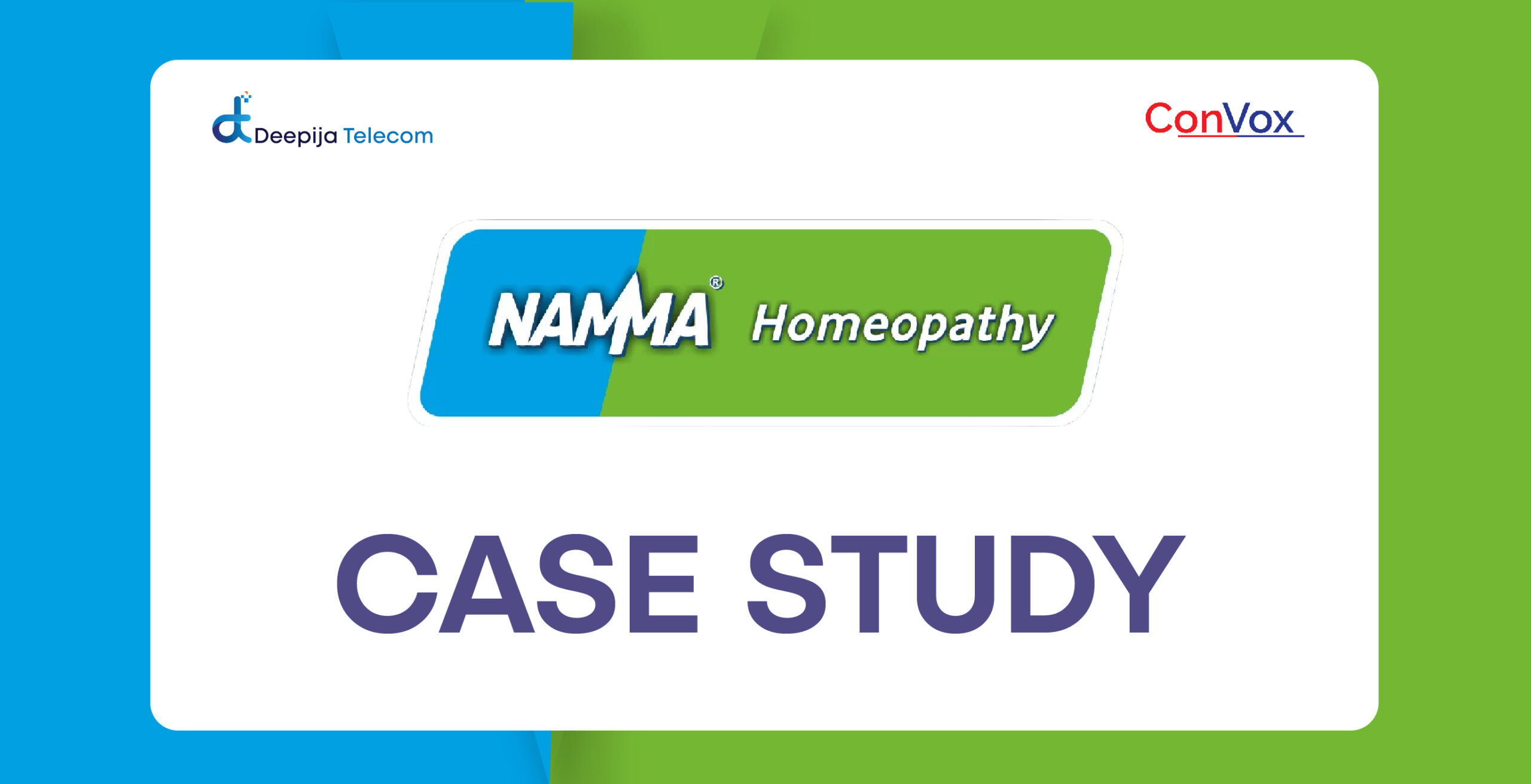 Namma Homeopathy Case Study Featured Image